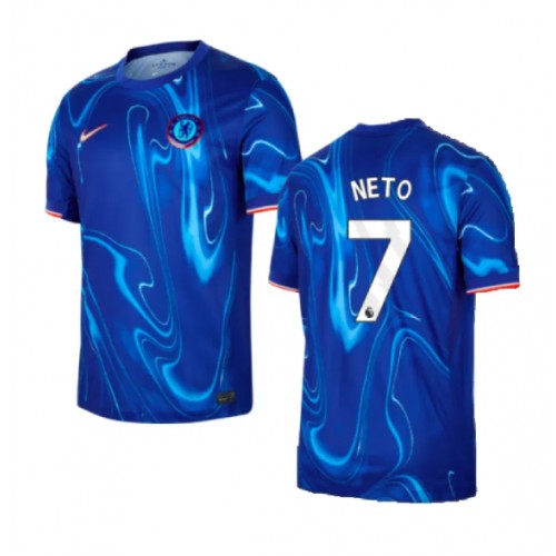 Fotbalové Dres Chelsea Pedro Neto #7 Domácí 2024-25 Krátký Rukáv